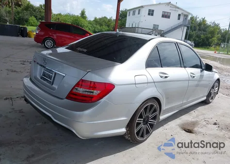 2012 Mercedes-Benz C 250 Luxury/Sport from USA, damaged, VIN WDDGF4HB8CA704655